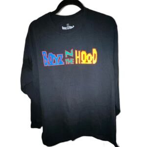 Retro Boyz N The Hood T-Shirt Size L Black